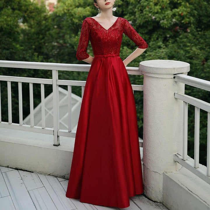 Banquet Party Elegant Evening Dress Women - Dresses Nova