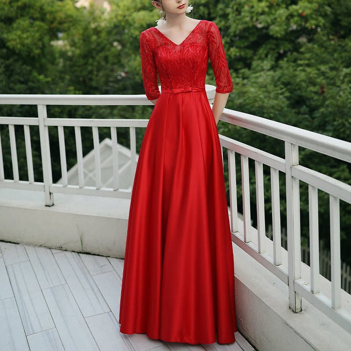 Banquet Party Elegant Evening Dress Women - Dresses Nova