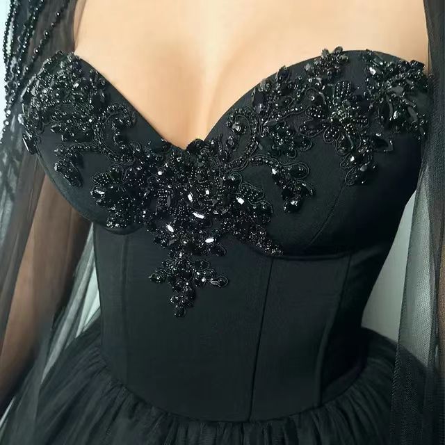 Black Evening Gown Daily Style - Dresses Nova