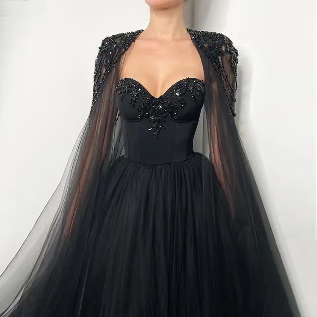 Black Evening Gown Daily Style - Dresses Nova