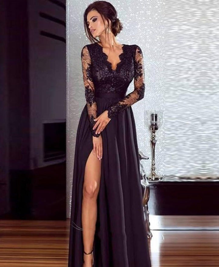 High Waisted Prom Dress - Dresses Nova