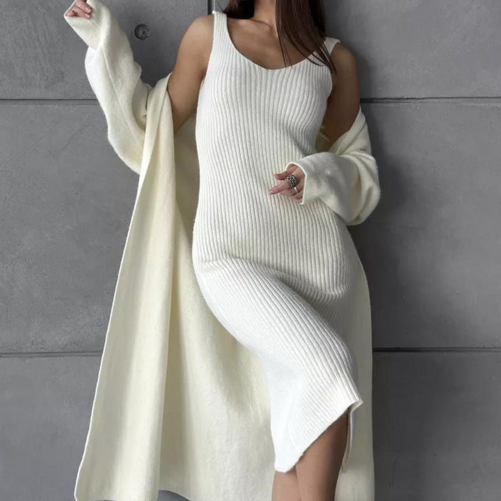 Knitted Dress Fashion Women's Wear Knitted Long Sleeve - Dresses Nova