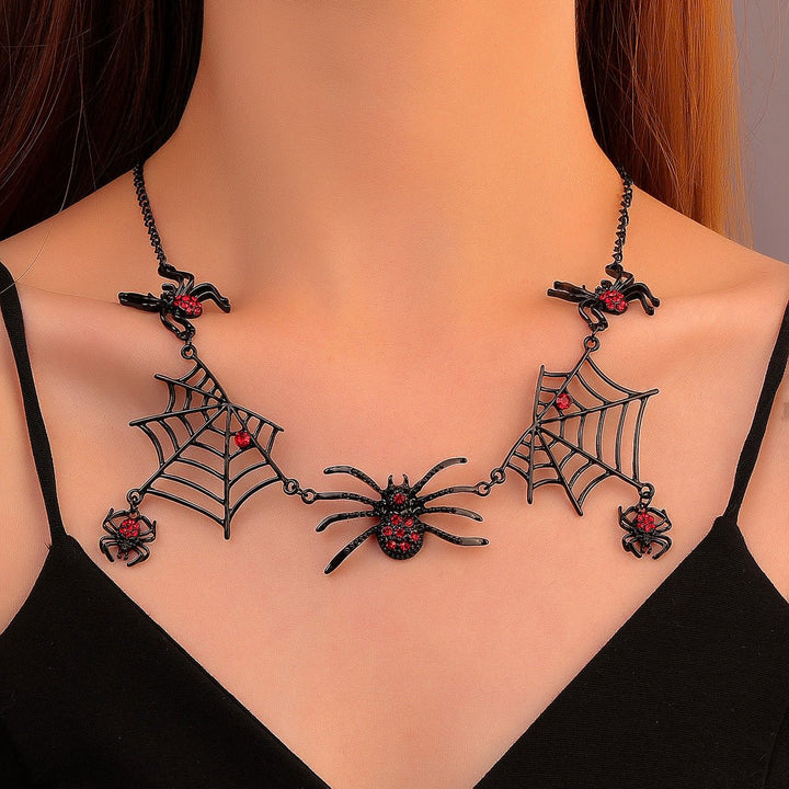 Spider Web Personalized Clavicle Necklace - Dresses Nova