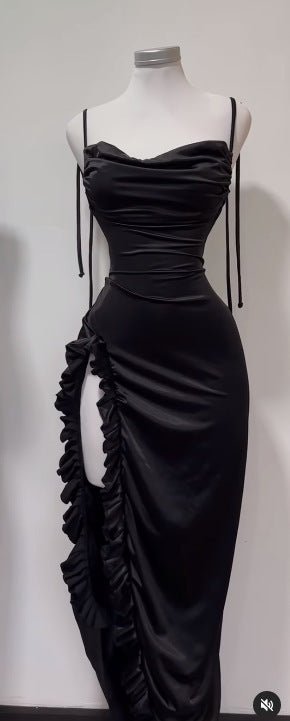 Summer High - grade Y2g Sexy Backless Spaghetti Straps Hot Girl Dress - Dresses Nova