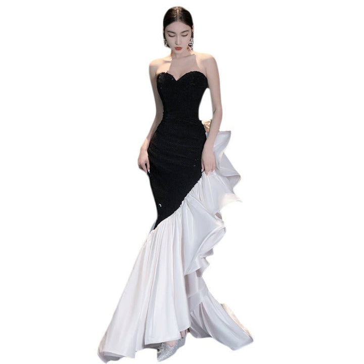 Tube Top Evening Gown - Dresses Nova