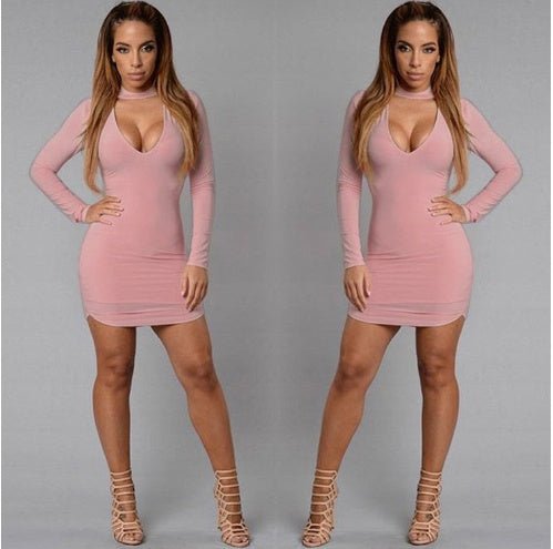 V - neck, cocktail dresses, sexy dresses - Dresses Nova