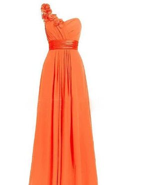 Women's long dress with slanted collar - Dresses Nova