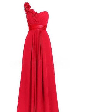 Women's long dress with slanted collar - Dresses Nova