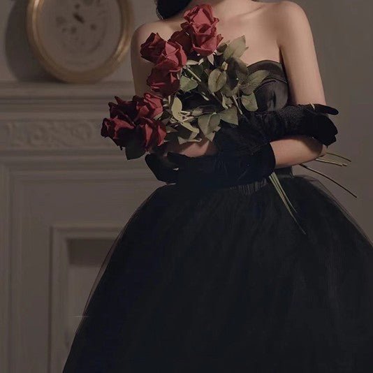 Black Evening Dress-Dresses Nova