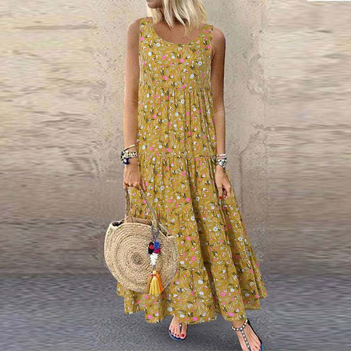 Summer Beach Long Dress-Dresses Nova